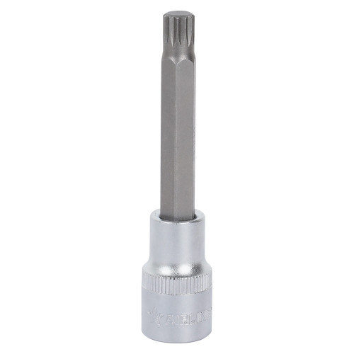 Головка торцевая 1/2"DR со вставкой SPLINE M10, L=100мм