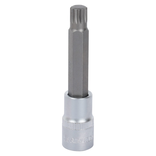 Головка торцевая 1/2"DR со вставкой SPLINE M12, L=100мм