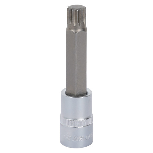 Головка торцевая 1/2"DR со вставкой SPLINE M14, L=100мм