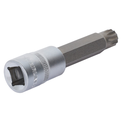 Головка торцевая 1/2"DR со вставкой SPLINE M14, L=100мм