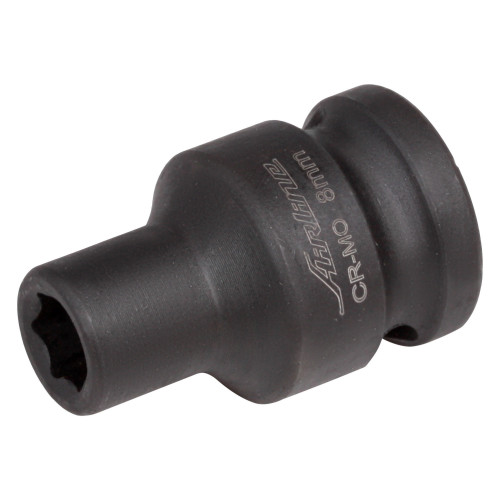 Головка ударная торцевая 1/2"DR шестигранная 8мм, L=38мм