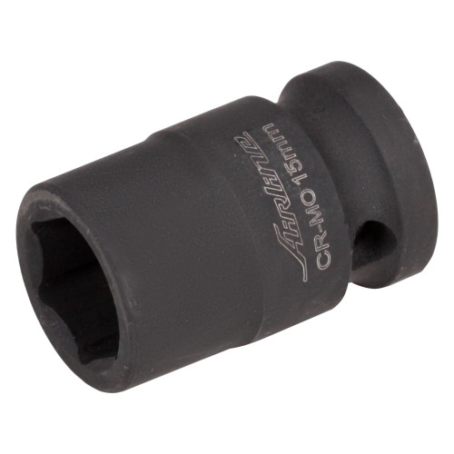 Головка ударная торцевая 1/2"DR шестигранная 15мм, L=38мм