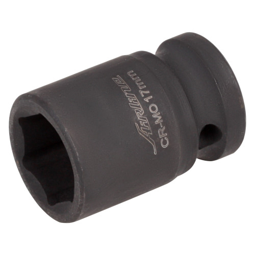 Головка ударная торцевая 1/2"DR шестигранная 17мм, L=38мм