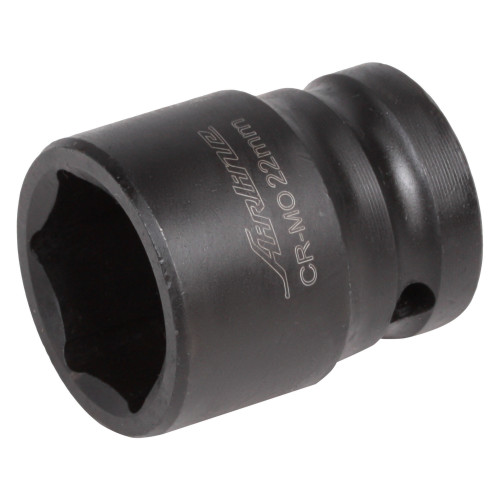 Головка ударная торцевая 1/2"DR шестигранная 22мм, L=39мм
