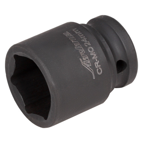 Головка ударная торцевая 1/2"DR шестигранная 24мм, L=42мм