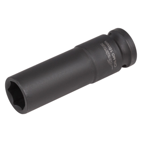Головка ударная торцевая 1/2"DR шестигранная 15мм, L=78мм