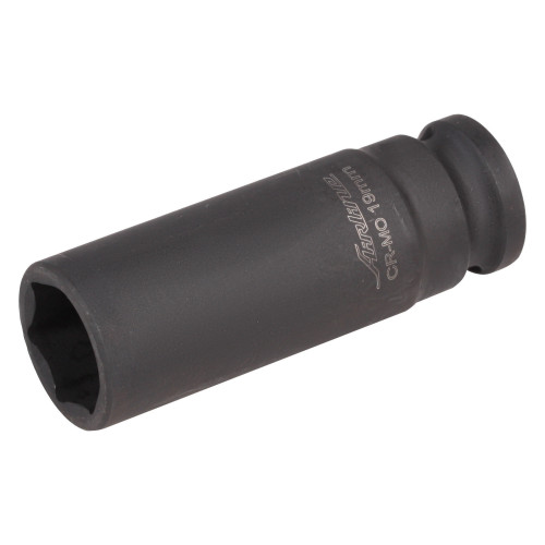 Головка ударная торцевая 1/2"DR шестигранная 19мм, L=78мм