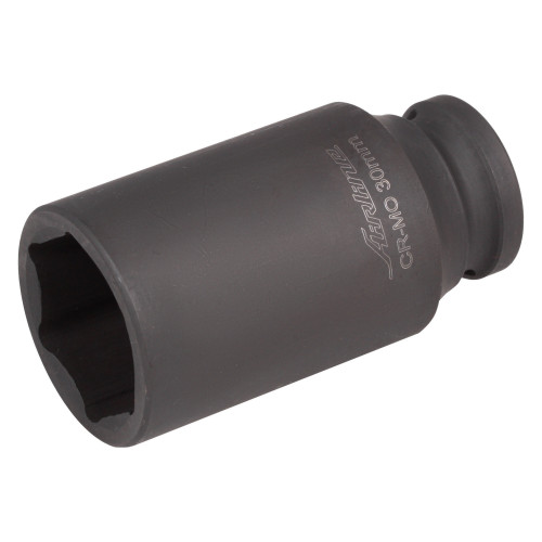 Головка ударная торцевая 1/2"DR шестигранная 30мм, L=78мм