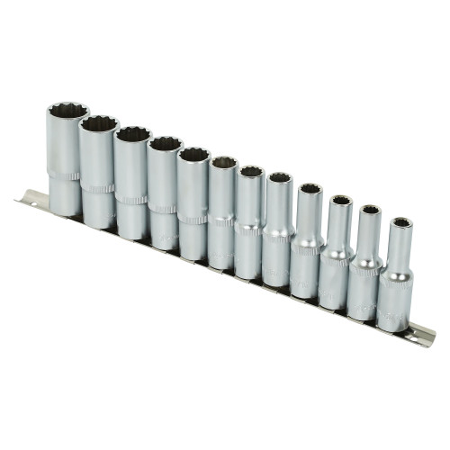 Набор головок 1/2"DR двенадцатигранных глубоких 12пр. (5/16"DR-15/16"DR)