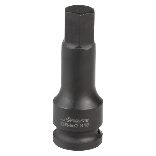 Головка ударная торцевая 1/2"DR внешний шестигранник H16, L=78мм