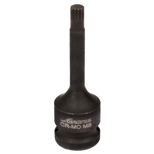 Головка ударная торцевая 1/2"DR внешний SPLINE M8, L=78мм