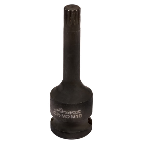 Головка ударная торцевая 1/2"DR внешний SPLINE M10, L=78мм