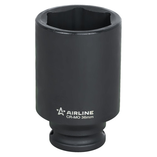 Головка ударная торцевая 1/2"DR шестигранная 36мм, L=78мм