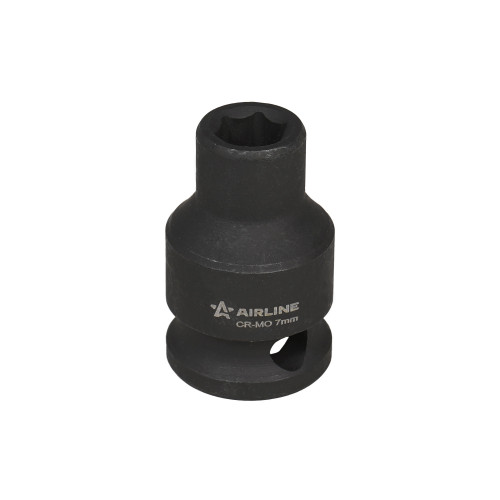 Головка ударная торцевая 3/8"DR шестигранная 7мм, L=30мм