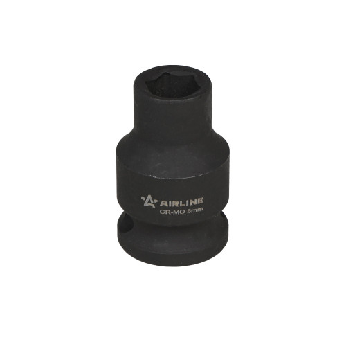 Головка ударная торцевая 3/8"DR шестигранная 8мм, L=30мм