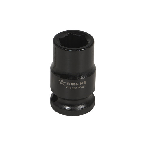 Головка ударная торцевая 3/8"DR шестигранная 10мм, L=30мм
