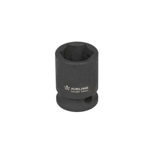 Головка ударная торцевая 3/8"DR шестигранная 15мм, L=30мм