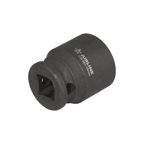 Головка ударная торцевая 3/8"DR шестигранная 18мм, L=30мм