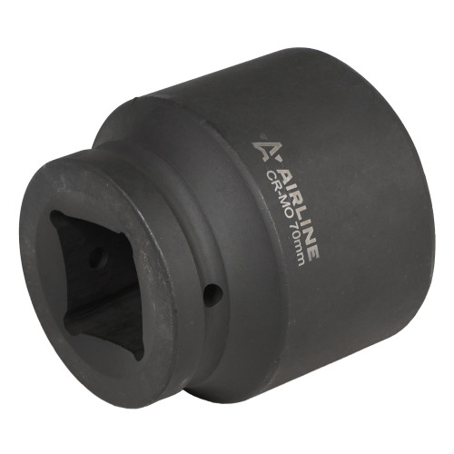 Головка ударная торцевая 1-1/2"DR шестигранная 70мм, L=100мм