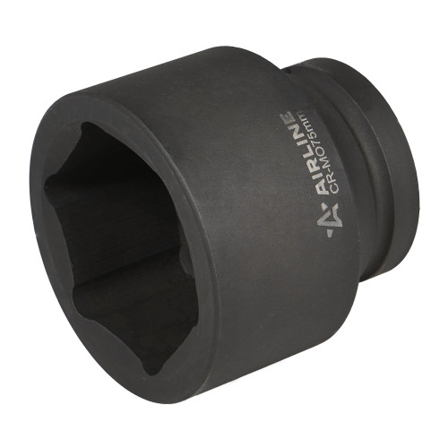 Головка ударная торцевая 1-1/2"DR шестигранная 75мм, L=100мм