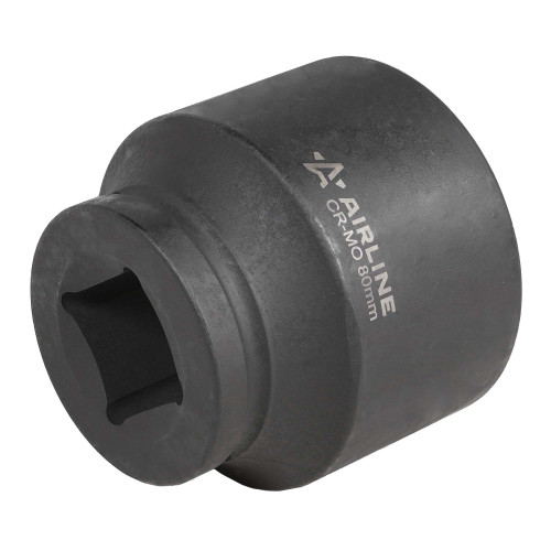 Головка ударная торцевая 1-1/2"DR шестигранная 80мм, L=100мм
