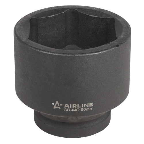 Головка ударная торцевая 1-1/2"DR шестигранная 90мм, L=110мм