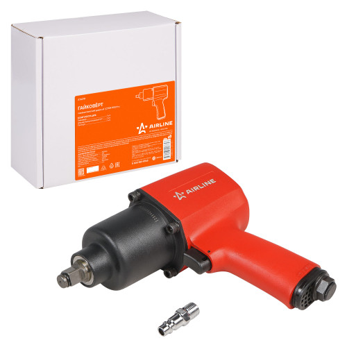 Гайковерт пневматический ударный 1/2"DR 1500Нм