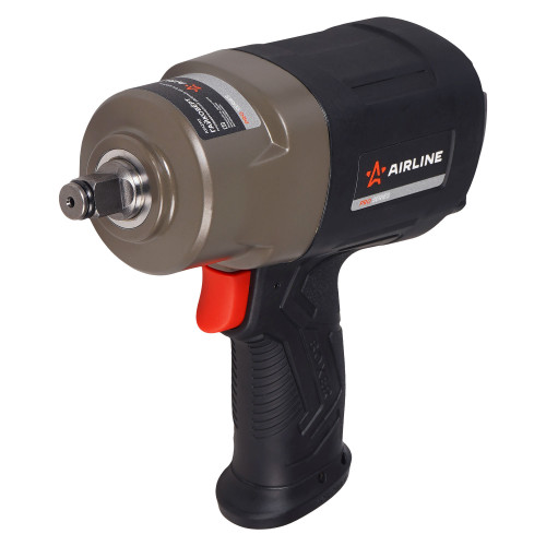 Гайковерт пневматический ударный композитный 1/2"DR 1680Нм PRO