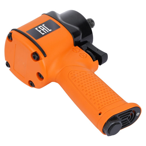 Гайковерт пневматический ударный композитный 1/2"DR 610Нм PRO с головками 17пр. (9-27мм), кейс