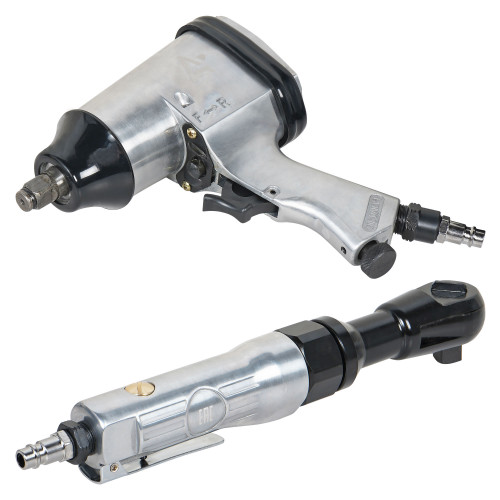 Гайковерт пневматический 1/2"DR 330Нм, трещотка 1/2"DR 61Нм, набор с головками 17 пр. кейс МП-серия