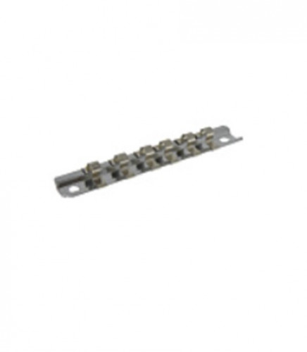 Держатель для головок 1/4"DR на 6шт, 120мм металл