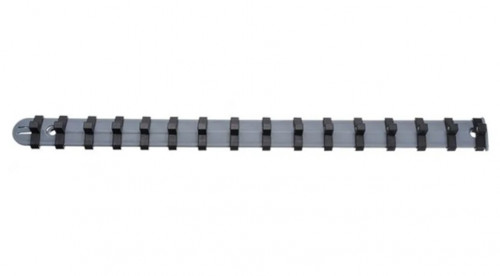 Держатель для головок 1/4"DR на 16шт, 350мм пластик