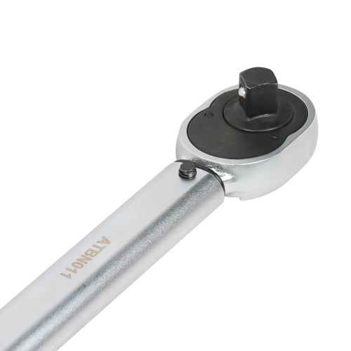 Ключ динамометрический 1/2" 40-210Нм, набор 5 пр. (головки 17,19,21 удл.125 мм), кейс