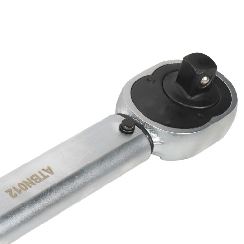 Ключ динамометрический 1/2" 40-210Нм, набор 5 пр. (головки19,21,удл125мм,адапт3/8), кейс
