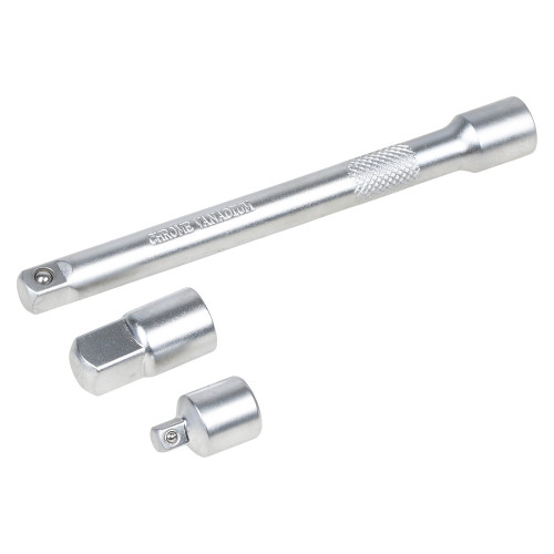 Ключ динамометрический 3/8" 19-110Нм,набор 7 пр(адапт1/4"1/2"голов14,17,19удл150), кейс МП-серия
