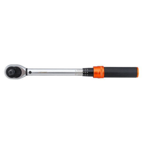 Ключ динамометрический 3/8" 10-60Нм PRO, набор 5пр. (головки 14,16мм, шарнир, удл.), кейс