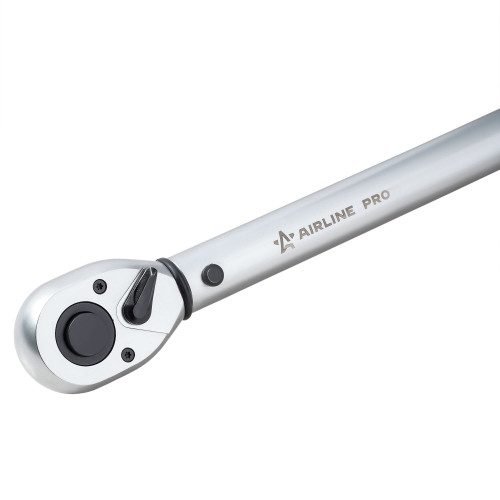 Ключ динамометрический 1/2" 40-220Нм PRO, набор 6пр.(головки 17,19,21,24 удл125 мм), кейс