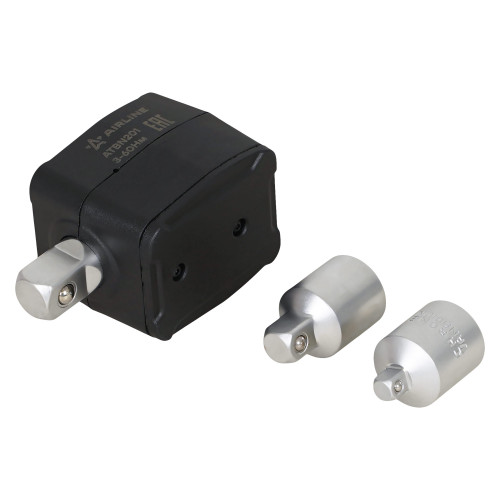 Адаптер динамометрический цифровой 1/2" 3-60Нм, с переходниками (1/4", 3/8"), кейс