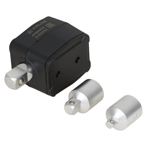 Адаптер динамометрический цифровой 1/2" 5-100Нм, с переходниками (1/4", 3/8"), кейс