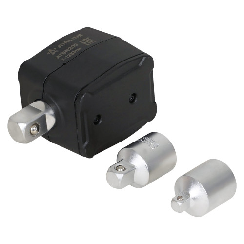 Адаптер динамометрический цифровой 1/2" 7-135Нм, с переходниками (1/4", 3/8"), кейс