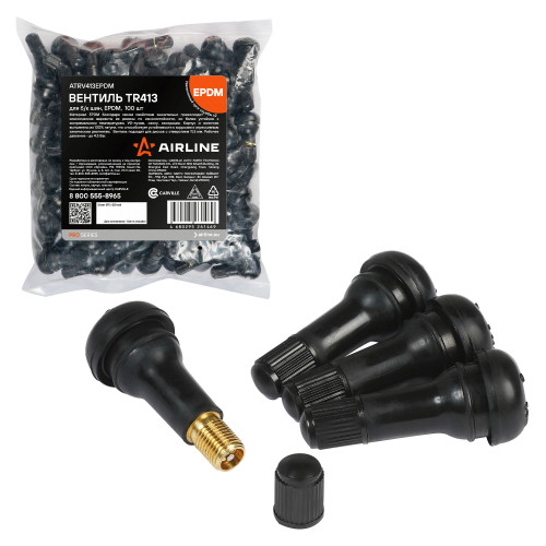 Вентиль для б/к шин TR413 PRO, EPDM резина