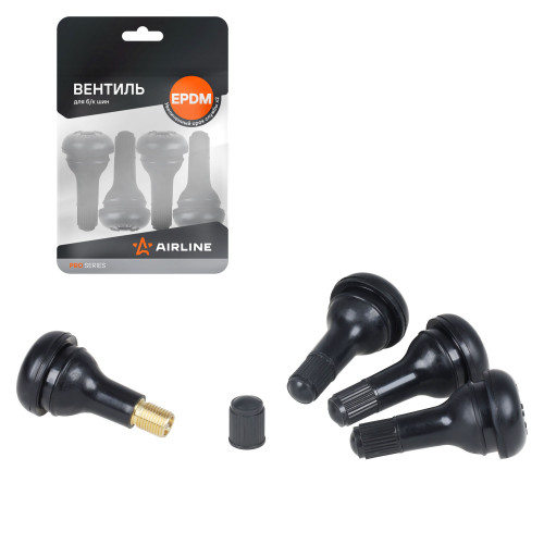 Вентиль для б/к шин TR415 PRO, EPDM резина, 4 шт.
