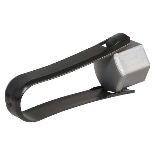 Колпачки на колесные болты/гайки 21 мм, серые матовые, пластик, 20 шт.+ съемник