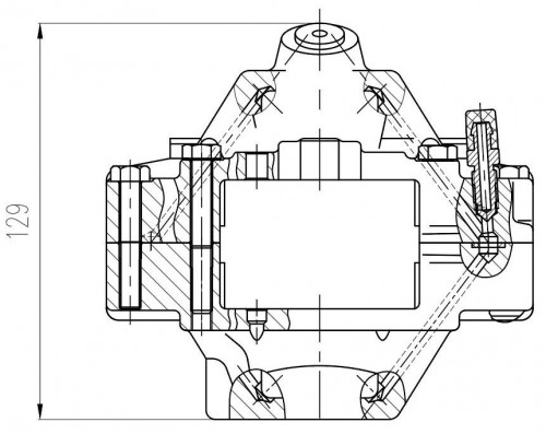 Суппорт тормозной для автомобилей Mercedes E W210 (95-) задний правый d=38мм