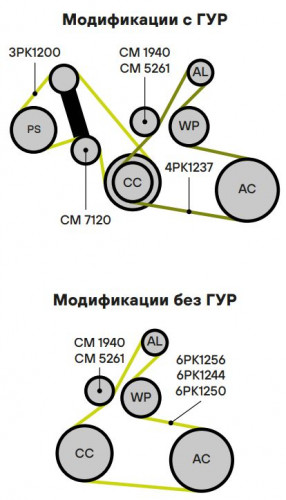 Ролик привод. ремня для автомобилей Toyota Camry (11-)/RAV4 (12-) 2.0i/2.5i/2.7i [AR] (с натяж. мех.) (CM 1940)