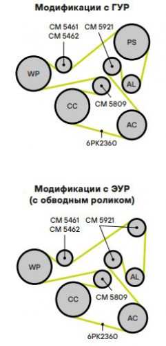 Ролик приводного ремня для автомобилей Exeed VX (21-) 1.6T/2.0T [F4J16; F4J20] (опорный)