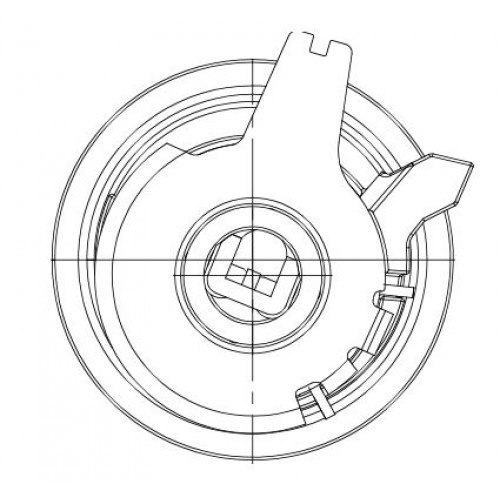 Ролик ГРМ для автомобилей JAC S5 (13-) 2.0VVT натяжной