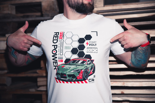 Футболка белая SUPRA