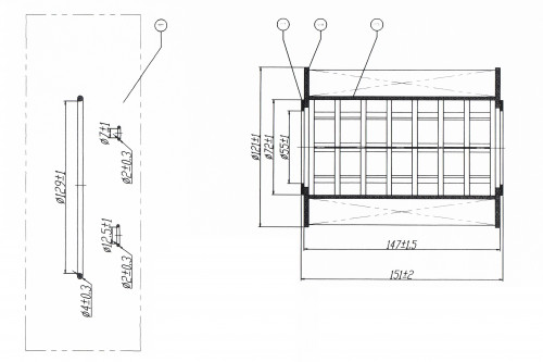 Фильтр масляный для автомобилей MAN TGA (00-)/F2000 (после 09.96)