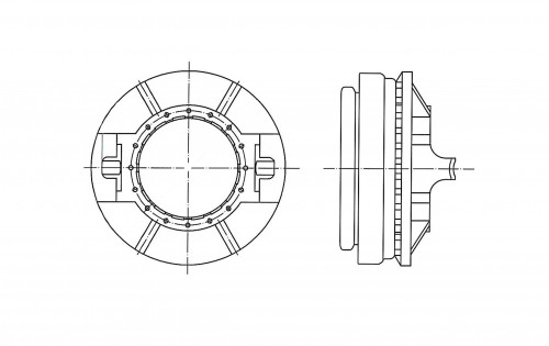 Муфта выключения сцепления для автомобилей Hyundai Accent (94-)